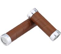 Brooks Poignées de guidon en cuir Slender pour commutateur à poignée tournant brun