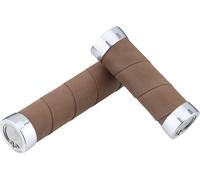 Brooks Poignées de guidon en cuir Slender pour commutateur à poignée tournant brun