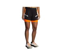 Brooks Run Visible 2 en 1 2.0 vêtement running femme Run Visible 2 en 1 2.0 S Noir