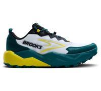 BROOKS Caldera 8 - Homme - Blanc / Bleu / Jaune - taille 45 1/2- modèle 2025