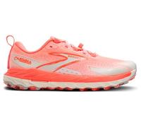 BROOKS Femme Cascadia 18 Sneaker, Ember Blue Wash Flame, 40.5 EU