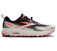 BROOKS Femme Cascadia 18 Sneaker, Black Blue Wash Flame, 41 EU