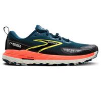 BROOKS Cascadia 18 - Homme - Bleu / Gris / Orange - taille 41- modèle 2025