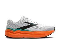 BROOKS Ghost Max 2 - Homme - Blanc / Orange - taille 46- modèle 2025