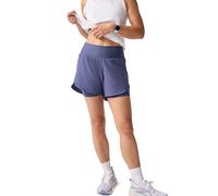 BROOKS Short de course pour femmes Chaser 5 2en1 2.0 bleu marine | M