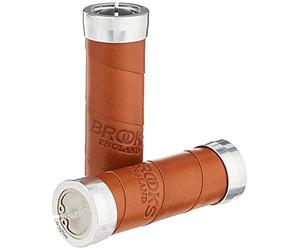 Brooks Slender Grips de Selle Courts, BLG4A27203, Miel, 100 mm