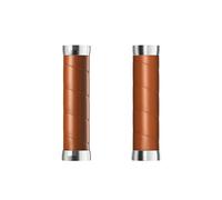 Brooks Slender Leather Grips (130+130mm) -Honey-New22 Guidoline Adulte Unisexe,