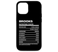 Brooks Valeur Nutritive Nom Drôle Coque pour iPhone 12/12 Pro