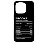 Brooks Valeur Nutritive Nom Drôle Coque pour iPhone 15 Pro