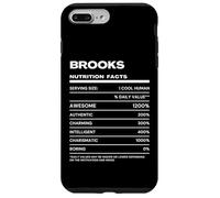 Brooks Valeur Nutritive Nom Drôle Coque pour iPhone 7 Plus/8 Plus
