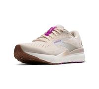 Brooks Women s Ghost 16 Neutral Running Shoe - Almond Peach/Coconut/Purple - 11.5 Medium