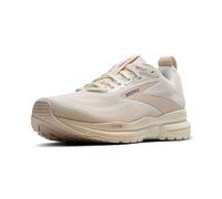 Brooks Women’s Trace 4 Neutral Running Shoe - Coconut Milk/Almond/Purple - 8 Medium