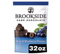 Brookside Dark Chocolate, Acai/Blueberry, 32 Ounce