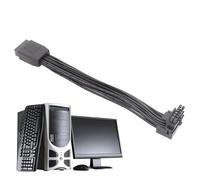 brooksnaji Câble d'extension GPU, câble GPU 16 broches | Câble GPU 16 broches vers PCIE 5.0, câble coude carte graphique, câble de connecteur GPU avec rallonge pour la plupart des cartes graphiques