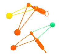 brooksnaji Click Cracker Toy - Jouet Amusant avec capteur de Balle | avec Double Balle à manivelle - Jouet Classique en Plastique Parfait pour Les fêtes, Les Anniversaires, Les fêtes d', Les Loisirs