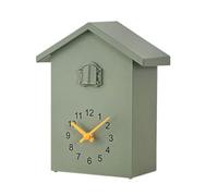 brooksnaji Horloge murale à coucou, décoration d'horloge murale à coucou | Réveil temporisé oiseaux, coucou avec piles et pendule, horloge moderne, décoration