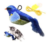 brooksnaji Jouet à Oiseaux de gazouillis pour Chats, Jouet Chat Oiseau de gazouillis, Toys de Chat d'intérieur simulés, Outils d'entraînement à mâcher de Chaton, appareils de Jeu de soulagement du