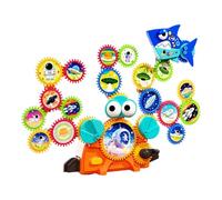 brooksnaji Jouet de Construction en Forme de Roue dentée, activités éducatives | Jouets éducatifs Blocs de Construction - pour et Filles fêtes d'anniversaire à la Maison Maternelle école Voyage et