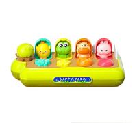 brooksnaji Jouets d'animaux de Ferme pour, Jeu de Cache-Cache | Jeux de stratégie Jouets sensoriels,Jeux d'apprentissage de société, Jouets d'animaux pour Tout-Petits, Jouets de motricité Fine,