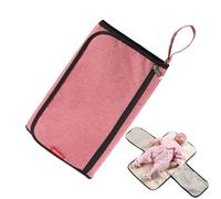 brooksnaji Sac de Voyage de changeur de Couches, Tapis à Langer à Couches de Voyage | Sac de Rangement de Couches étanche,Tampons à Langer compacts pour s Parcs, s centres commerciaux, s Restaurants,