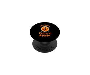 Broom Broke So I Became A Political Scientist Halloween PopSockets PopGrip Adhésif