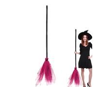 Broom d'halloween pour : créatif pour la fête des sorcières Masquerada | Costume décoratif Amusant pour Jeux de rôle et Accessoires Atzzzo