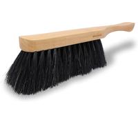 Broom Made Of Black Tail Bristles,30 Cm,Beech Wood Hand Broom,Made In Germany (1,Brush Made Of Tail Hair)