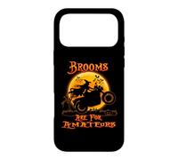 Brooms are for Amateurs Witches Ride Motorcycle Halloween Coque pour iPhone 17 Pro Max
