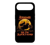 Brooms are for Amateurs Witches Ride Motorcycle Halloween Coque pour iPhone Air