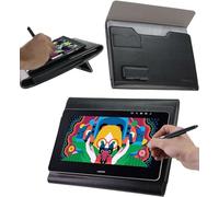 Broonel Étui Folio en Cuir pour Tablette Graphique - Compatible avec Le XP-Pen Deco L Graphic Drawing Tablet