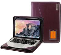 Broonel Purple Leather Case For HP EliteBook 835 G9 13" Touch WUXGA Laptop