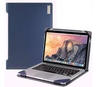 Broonel - Série Profile - Etui Bleu en Cuir De pour Ordinateur Portable - Compatible avec Le ASUS Vivobook Go 15 OLED (E1504F) 15.6" Ordinateur Portable