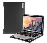 Broonel Série Profile - Etui Noir en Cuir De pour Ordinateur Portable - Compatible avec Le Acer Swift SF14-11-X54K IA 14.5" Ordinateur Portable