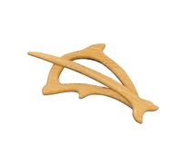 Brosche FüR Kleidung Brosche aus Holz mit Tiermuster, Cartoon-Tierform, ästhetische, Anstecknadel, Pullover-Clip, Schalnadel (3) Kleidung Enger Machen Clip (F, 5cm)