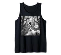 Brosh, Chat effrayé, Selfie, Sasquatch, Bigfoot, mème Graphique Amusant Débardeur