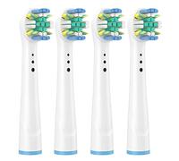 Broshin Têtes de Remplacement compatibles avec les Brosses Électriques Oral B Brown Rechange pour têtes Floss A. (Lot de 16)