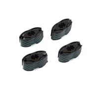Bross Auto Parts BSR11-1FBA Clips de support de levier de vitesse coulissant Compatible avec toit ouvrant, 4 pièces, 7701209744, Compatible avec Renault Megane MK2 Scenic MK2
