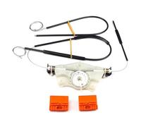 Bross Auto Parts BWR230 Kit de réparation de lève-vitre avant gauche compatible avec Audi A4 B6/B7 2002-2008