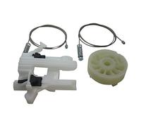 Bross Auto Parts BWR5232FBA Kit de réparation de lève-vitre, porte avant droite 68070266AD Compatible avec Fiat 500 2007-On