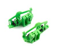 Bross Auto Parts BWR698+BWR700 Ensemble de clips de lève-vitre arrière compatible avec BMW 3 E90 E91 2005-2011 BMW 1 E87 2004-2012