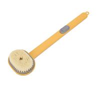 Brossage à Sec Brosse de Corps, Pinceau de Douche pour le Corps à Poignée Longue Brosse de Bain Bristles Doux Bouton de Brosse Amovible Brosse de Baignoire du Corps pour Salle de Bain pour Salle de