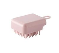 Brossage à sec brosse for le corps bain for animaux de compagnie brosse de Massage chien chat shampooing moussant douche peigne épilation nettoyage UJD (Color : Pink)