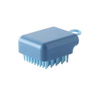Brossage à sec brosse for le corps bain for animaux de compagnie brosse de Massage chien chat shampooing moussant douche peigne épilation nettoyage UJD (Color : Blu)