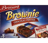 Brossard Brownie Pépites de Chocolat 8 Sachets de 30 g - 240 g
