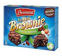 Brossard Mini Brownies Chocolat Noisettes 240g (lot de 3)