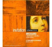 Brossard, S. De - Cantiques Sacrees