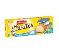 BROSSARD - Savane Pocket Yaourt 210g : le biscuit moelleux au chocolat et son cœur fondant de yaourt, à emporter partout avec vous ! - Lot De 4 - Vendu Par Lot