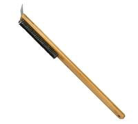 Brosse 2 en 1 Brosse Pizzagrill Brosse Pierre Outils de nettoyage Pierre Outils de nettoyage pour pizza Outils de nettoyage pour pizza Grattoir pour barbecue Brosse à pizza Réutilisable Accessoires