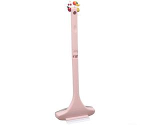 Brosse 2 en 1 pour écran de fenêtre avec grattoir à bords souples, outil de nettoyage double face pour enlever la poussière sur les écrans, canapés et tables, poignée extensible pour une grande portée