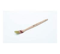 Brosse 3* coudée sur plat n°25 pour peinture phases solvantées manche bois - ROULOR - 386725